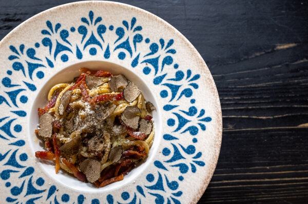 Bucatini CARBONARA (gourmet version)