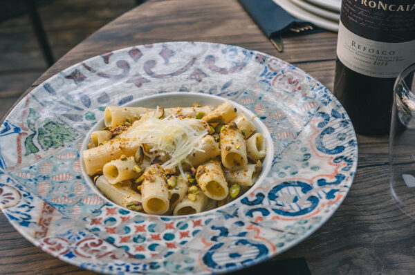 Rigatoni CACIO E PEPE - pistachio (gourmet version)