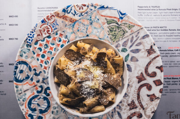 Rigatoni CACIO E PEPE - truffle (gourmet version)